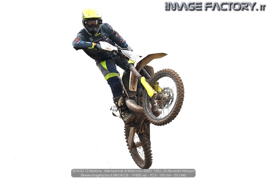 2019-02-10 Mantova - Internazionali di Motocross 00951 125cc 25 Alexandre Marques